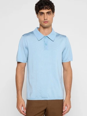 Foto van product Poloshirt Sandro lichtblauw