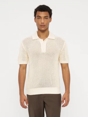 Foto van product Poloshirt Sandro lichtgeel