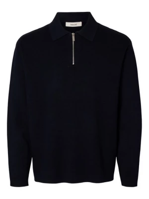 Foto van product Poloshirt Selected donkerblauw
