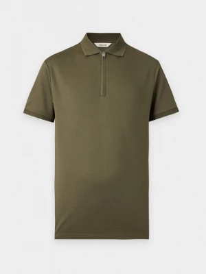 Foto van product Poloshirt Selected donkergroen