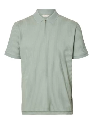 Foto van product Poloshirt Selected lichtblauw