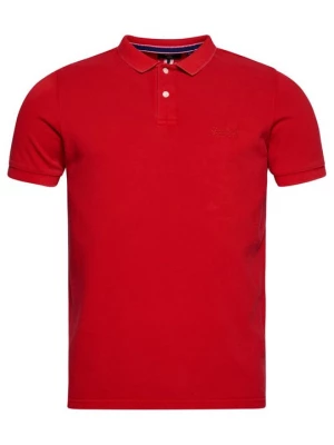 Foto van product Poloshirt Superdry donkerrood gemêleerd