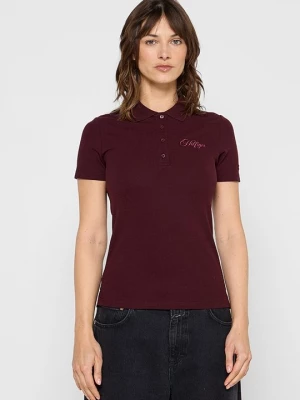 Foto van product Poloshirt Tommy Hilfiger donkerrood