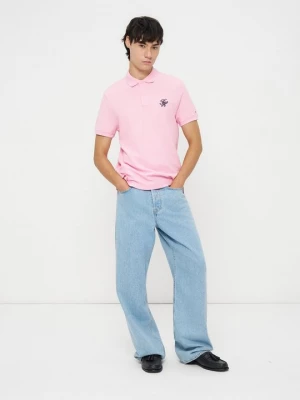 Foto van product Poloshirt Tommy Hilfiger donkerroze