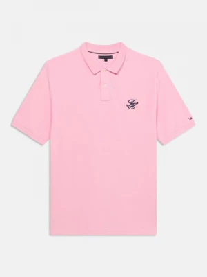 Foto van product Poloshirt Tommy Hilfiger donkerroze