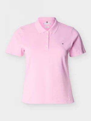 Foto van product Poloshirt Tommy Hilfiger donkerroze
