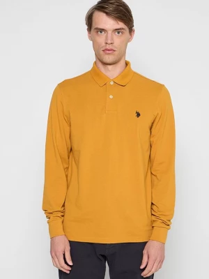 Foto van product Poloshirt U.S. POLO ASSN. mosterdgeel