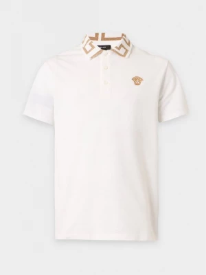Foto van product Poloshirt Versace crème