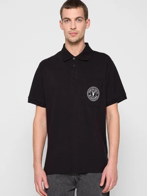 Foto van product Poloshirt Versace Jeans Couture gemêleerd zwart