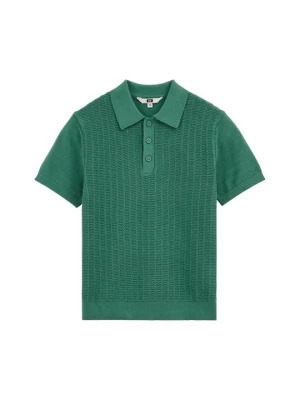Foto van product Poloshirt WE Fashion donkergroen