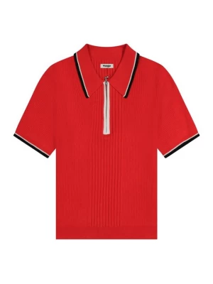 Foto van product Poloshirt Wrangler rood