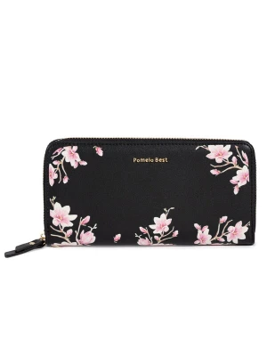 Foto van product Pomelo Best Portemonnee 'Pomelo Best Portemonnaie Damen mit Blumenprint' zwart