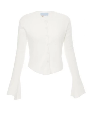 Foto van product Poomi Gebreid vest wit