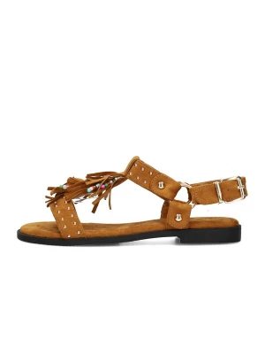 Foto van product POSH by Poelman Sandalen met riem 'NATALIA ' bruin