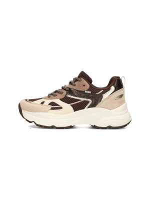 Foto van product POSH by Poelman Sneakers 'AYOKI' beige / bruin