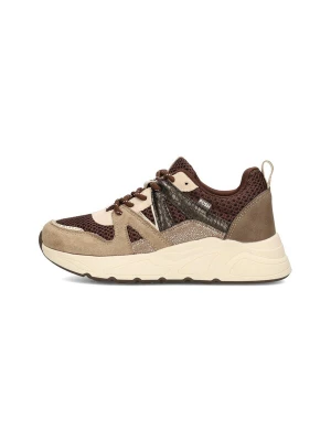 Foto van product POSH by Poelman Sneakers 'CAROCEL' beige / bruin