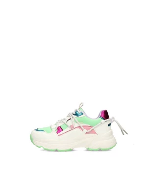 Foto van product POSH by Poelman Sneakers 'Madee' lichtgroen / lichtroze / offwhite
