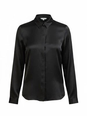 Foto van product Posh Gear Blouse 'Seidenbluse Camicia da Donna' zwart