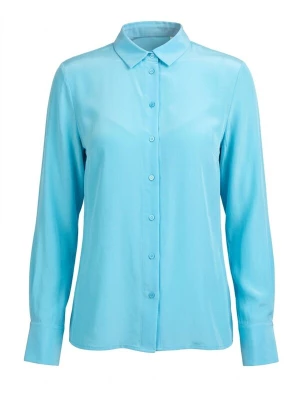Foto van product Posh Gear Blouse 'Seidenbluse Collettoseta' aqua