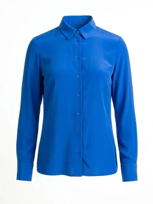 Foto van product Posh Gear Blouse 'Seidenbluse Collettoseta' blauw