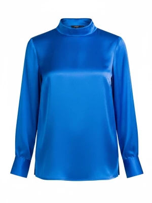 Foto van product Posh Gear Blouse 'Seidenbluse Satinoseta' blauw