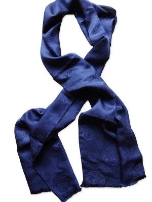 Foto van product Posh Gear Sjaal 'Satinecho' donkerblauw