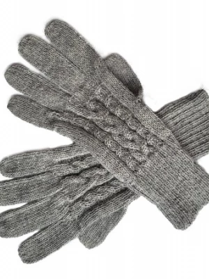 Foto van product Posh Gear Vingerhandschoenen 'Guantibrada' lichtgrijs