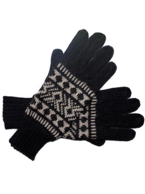 Foto van product Posh Gear Vingerhandschoenen 'Guantofigura' zwart