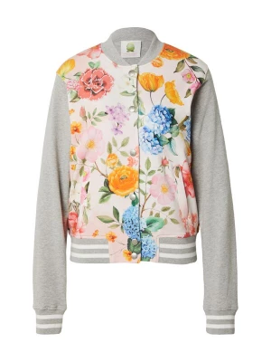 Foto van product PRINCESS GOES HOLLYWOOD Sweatvest grijs gemêleerd / oranje / rosa / offwhite