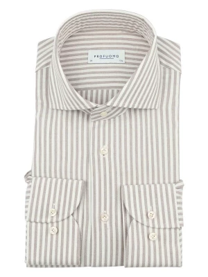 Foto van product Profuomo Overhemd beige