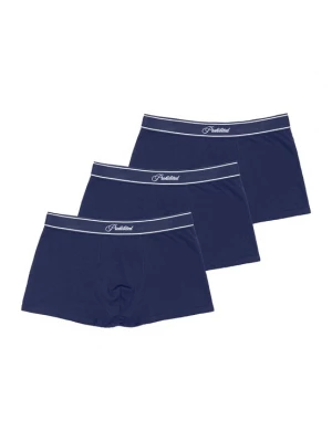 Foto van product Prohibited Boxershorts navy / wit