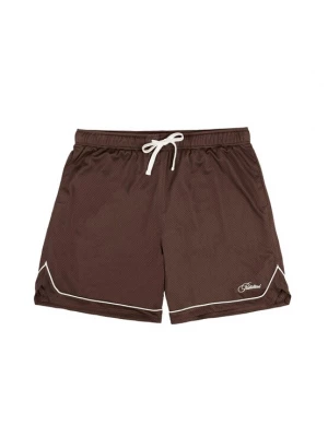Foto van product Prohibited Broek chocoladebruin / wit