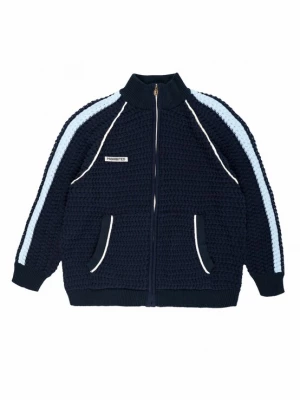 Foto van product Prohibited Gebreid vest 'Trail Braking' navy / azuur