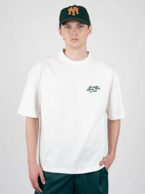 Foto van product Prohibited Shirt 'Coffee and Bagels' donkergroen / wit