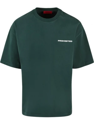 Foto van product Prohibited Shirt donkergroen / wit
