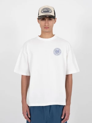 Foto van product Prohibited Shirt 'Horse Racer' donkerblauw / kersrood / offwhite