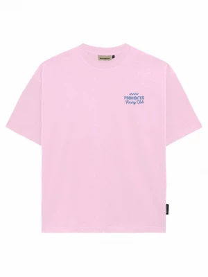 Foto van product Prohibited Shirt 'In A Rush' royal blue / koningsblauw / rosé