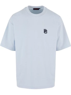 Foto van product Prohibited Shirt lichtblauw / curry / zwart / wit