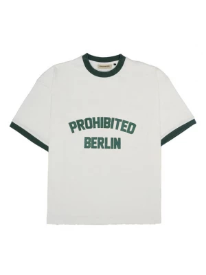 Foto van product Prohibited Shirt 'Rush Contrast' donkergroen / wit