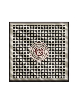 Foto van product Prohibited Sjaal beige / bordeaux / zwart