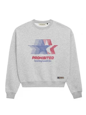 Foto van product Prohibited Sweatshirt blauw / grijs gemêleerd / rood
