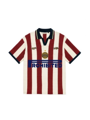 Foto van product Prohibited Trui 'Segment' donkerblauw / donkerrood / zwart / offwhite