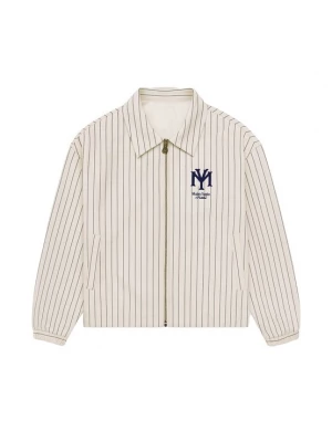 Foto van product Prohibited Tussenjas 'Belmont' crème / donkerblauw