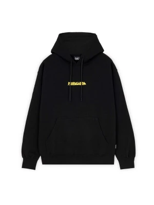 Foto van product Propaganda Sweatshirt 'Demon Ribs' neonblauw / neongeel / lichtgrijs / zwart