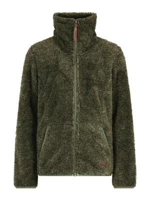 Foto van product PROTEST Fleece jas 'Riri JR' groen gemêleerd