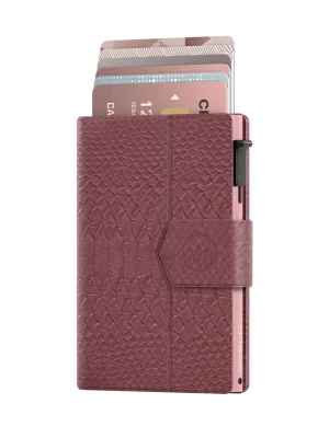 Foto van product Prowallet Portemonnee 'Pasjeshouder Plus Snake' bordeaux