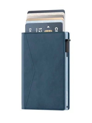 Foto van product Prowallet Portemonnee 'Pasjeshouder Slim' blauw