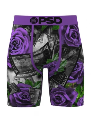 Foto van product PSD Boxershorts donkergrijs / lila