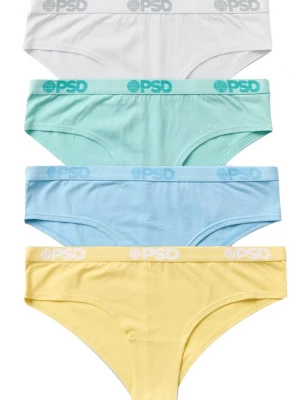 Foto van product PSD Slip lichtblauw / geel / grijs / mintgroen / wit