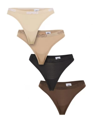 Foto van product PSD String 'Earth' beige / lichtbeige / bruin / zwart